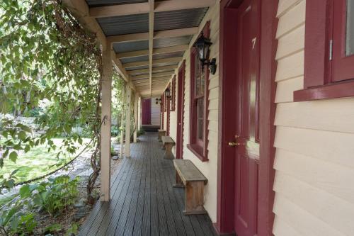Exterior view, Cardrona Hotel in Cardrona