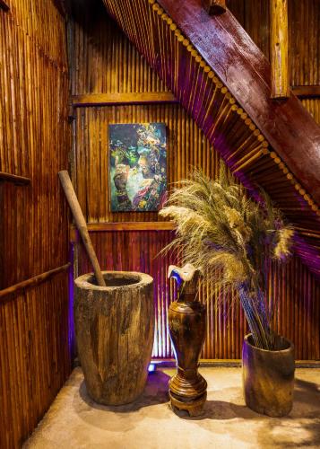 Restaurant, Sapaxa Spring Garden Ecolodge in Ta Phin