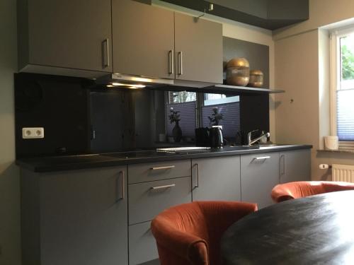 virtuve, Ferienwohnung Lands Huys in Dersum