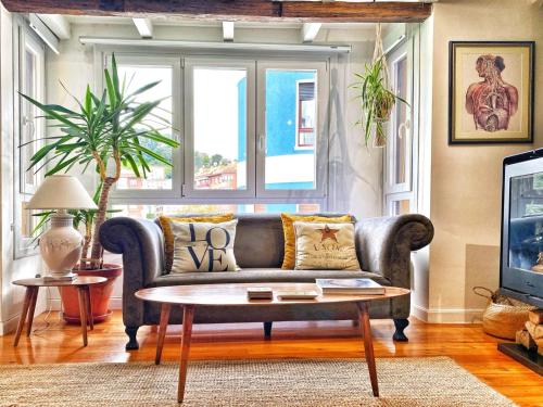  Moderno Dúplex para 3 en Centro de Bermeo con Wifi in Bermeo