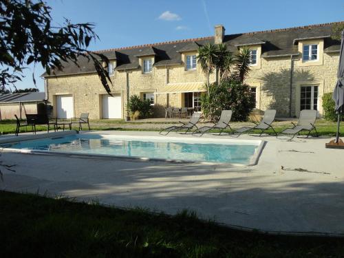 Les Petites Landes - Piscine privée proche plages