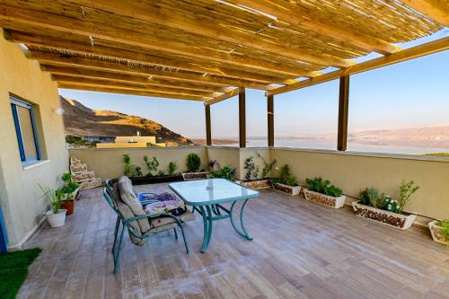 Balcony/terrace, Magnificent dead-sea view in North Dead Sea