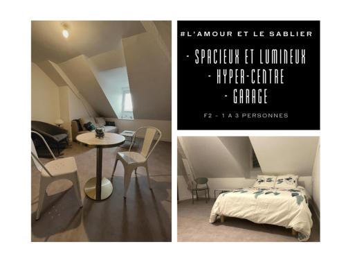 #L'Amour et le Sablier - Grand F2 - Hyper centre - Location saisonnière - Brive-la-Gaillarde