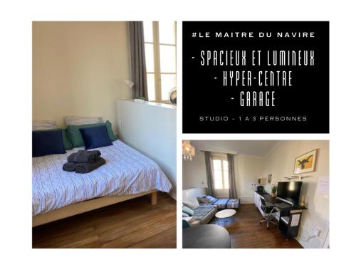 #Le Maitre du Navire - Grand Studio - Hyper centre - Location saisonnière - Brive-la-Gaillarde