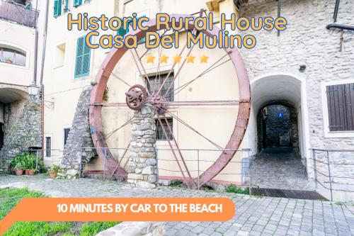 10 Min dal Mare, Casa Del Molino Storico Rurale