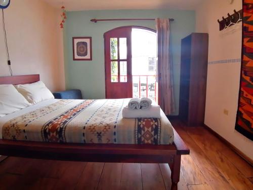 Balcony/terrace, Hotel Dona Esther in Otavalo