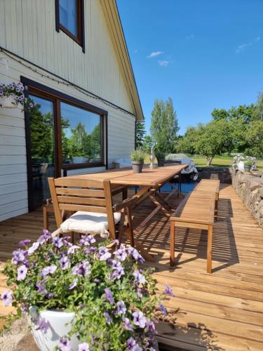 Balkons/terase, Priimäe talu (Priimae talu) in Ainja