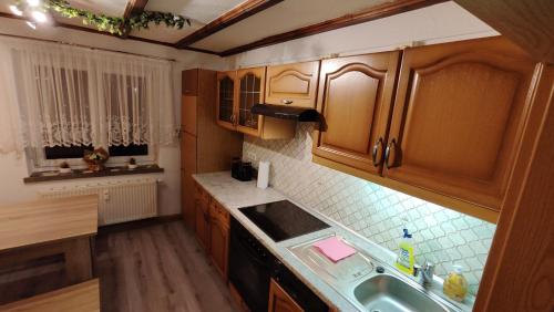 Konyha, Pension Niederdorf in Niederwurschnitz