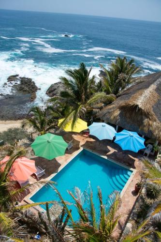 Hotel Luz de Mar ' right on the beach in Kuatunalko