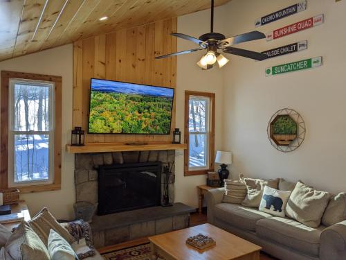 The "Okemo House" at Trailside in Ludlow, USA