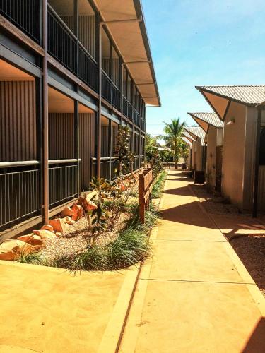 A szálláshely kívülről, Spinifex Hotel in Derby (WA)