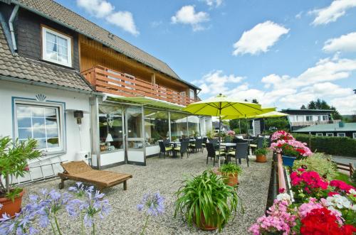 Terraza/balcón, Hotel Waldrausch in Goslar