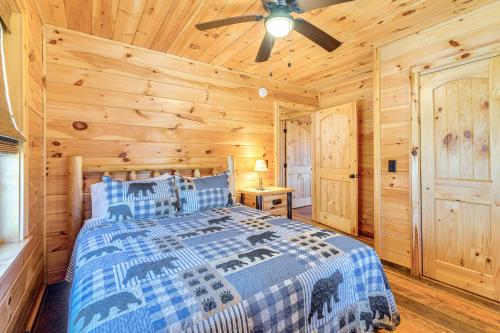 Dog-Friendly Cabin with Fire Pit and Hot Tub!