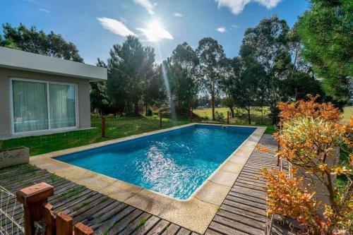 Beautiful family home with views of the polo field
