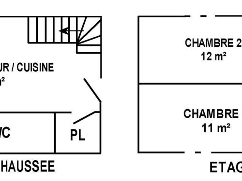 Gîte Saint-Lyphard, 3 pièces, 4 personnes - FR-1-306-1163