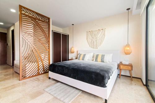 Serenity in the Sky - Studio with Rooftop and Plunge pool, Tulum (fotografie 3)