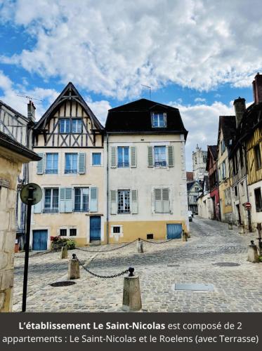 Appartement le Saint-Nicolas Auxerre Les Quais - 숙소 외관