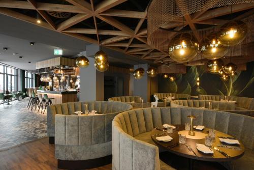 ห้องอาหาร, โรงแรมเดมาส การ์นี (Hotel Demas Garni) in อันเตอร์ฮาชิง