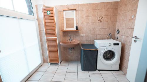 浴室, Monteurwohnung in Freren Lingen in 弗雷倫