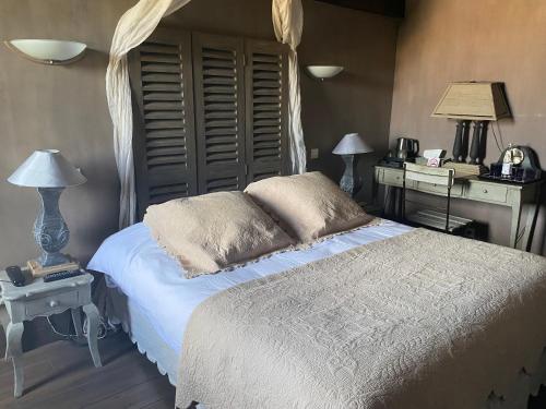 1 double bed