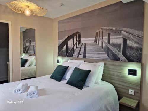 1 double bed