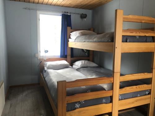 1 double bed, 1 bunk bed, 1 sofa bed