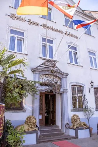Hotel zum Goldenen Löwen - Restaurant - Panoramabar - Terrassen - Events - Rheinblick - Geschichte seit 1728 in Sankt Goar, Deutschland