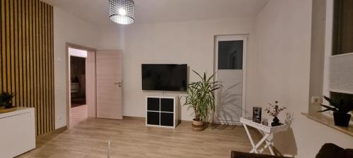Közös társalgó / TV, Ferienwohnung Maasch in Schwedt/Oder