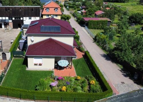 Kert, Ferienwohnung Maasch in Schwedt/Oder