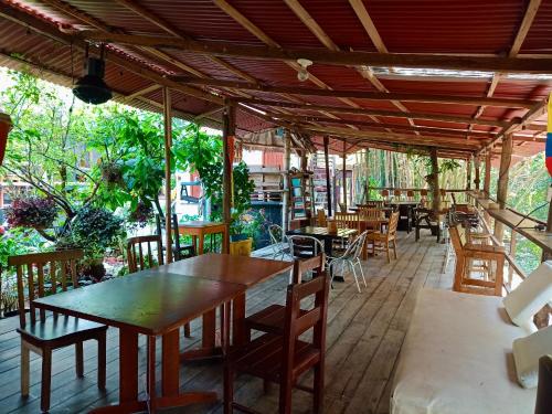Iekārtas, Hostal Las Mariposas Minca in Minca