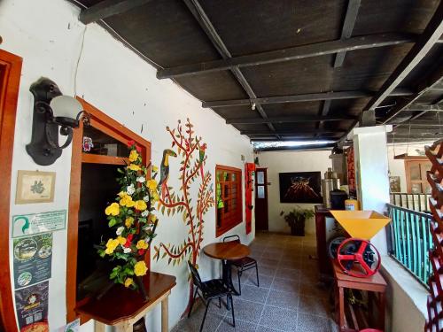 Viesnīcas āriene, Hostal Las Mariposas Minca in Minca