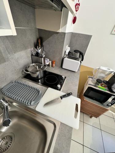 Grimaldi Central AC 2 terraces Wifi 5mins SEA, Nice (fotografie 6)