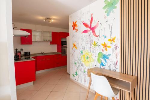 Cocina, Appartview972 in Ducos