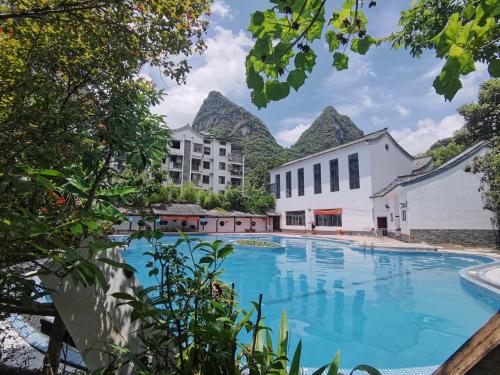 Guilin Yangshuo Waterhouse River View Villa in Impression Sanjie Liu Látványosság