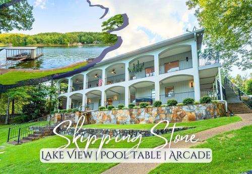 Skipping Stone in Hot Springs, Vereinigte Staaten von Amerika