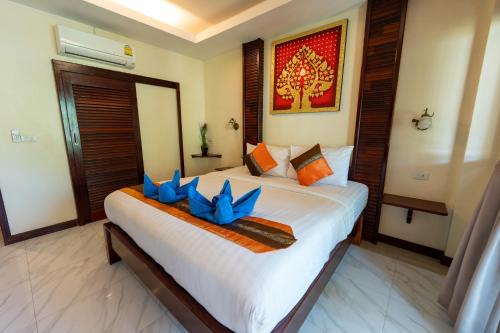 1 double bed