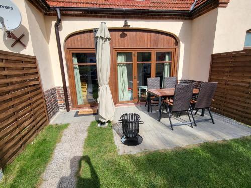 Altan/terrasse, Gutshof Kehnert - Pension & Ferienwohnungen in Kehnert