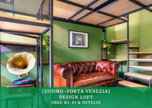 [Duomo-Porta Venezia] Design Loft Verde 3