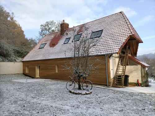 Maison de 3 chambres avec jardin clos et wifi a Offranville a 4 km de la plage