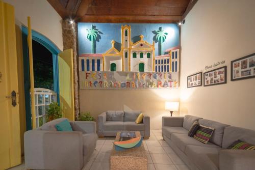 Lobby, Pousada Vila do Porto in Paraty