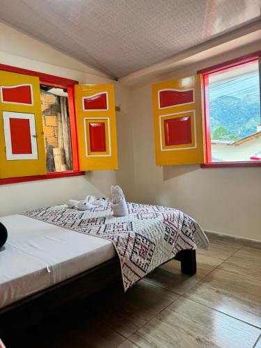 1 double bed