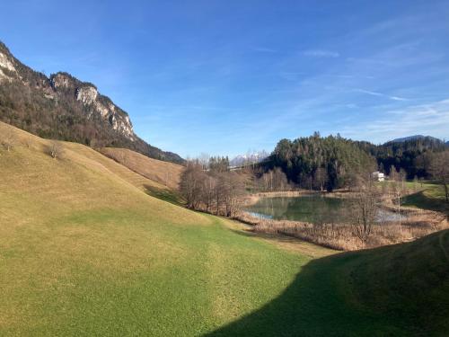 外部景觀, Villa Riedhart in 克拉姆薩赫