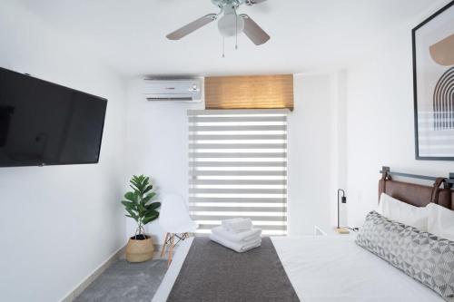 1BR one block away to a beautiful beach in Puerto Vallarta, Mexico