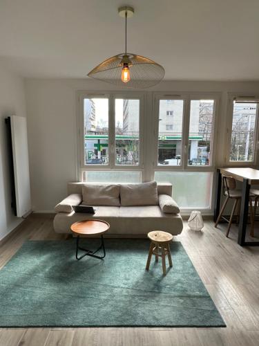 Appartement moderne au centre-ville - Location saisonnière - Villeneuve-la-Garenne