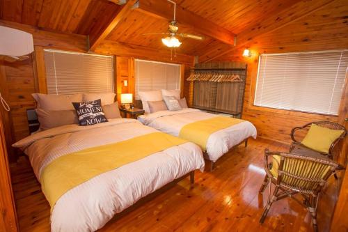 木の温かみ溢れる自然の中のログハウス~Cottage HIBISCUS~ 木の温かみ溢れる自然の中のログハウス~Cottage HIBISCUS~