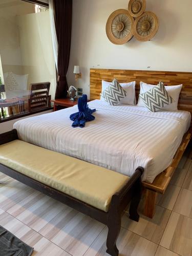 1 double bed