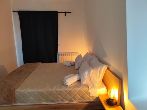 1 queen bed, 1 sofa bed