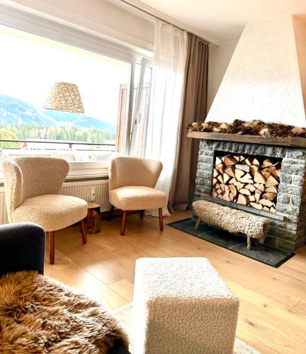 Window on Crans Montana, Appartement avec vue sur les Alpes