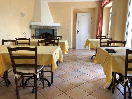 Étterem, Casa Concerto B&B in Brissago