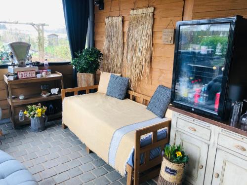 Gastenkamer met jacuzzi in de Vlaamse Ardennen